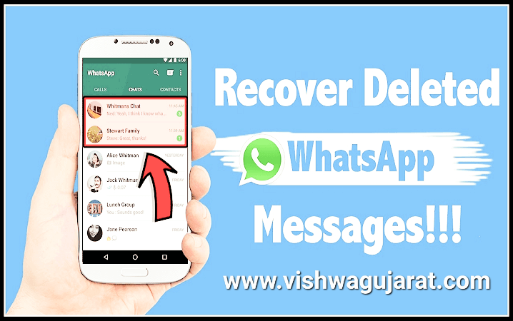 How to get back deleted whatsapp chat