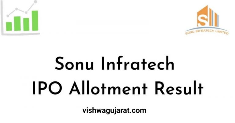 Sonu Infratech IPO Allotment Result