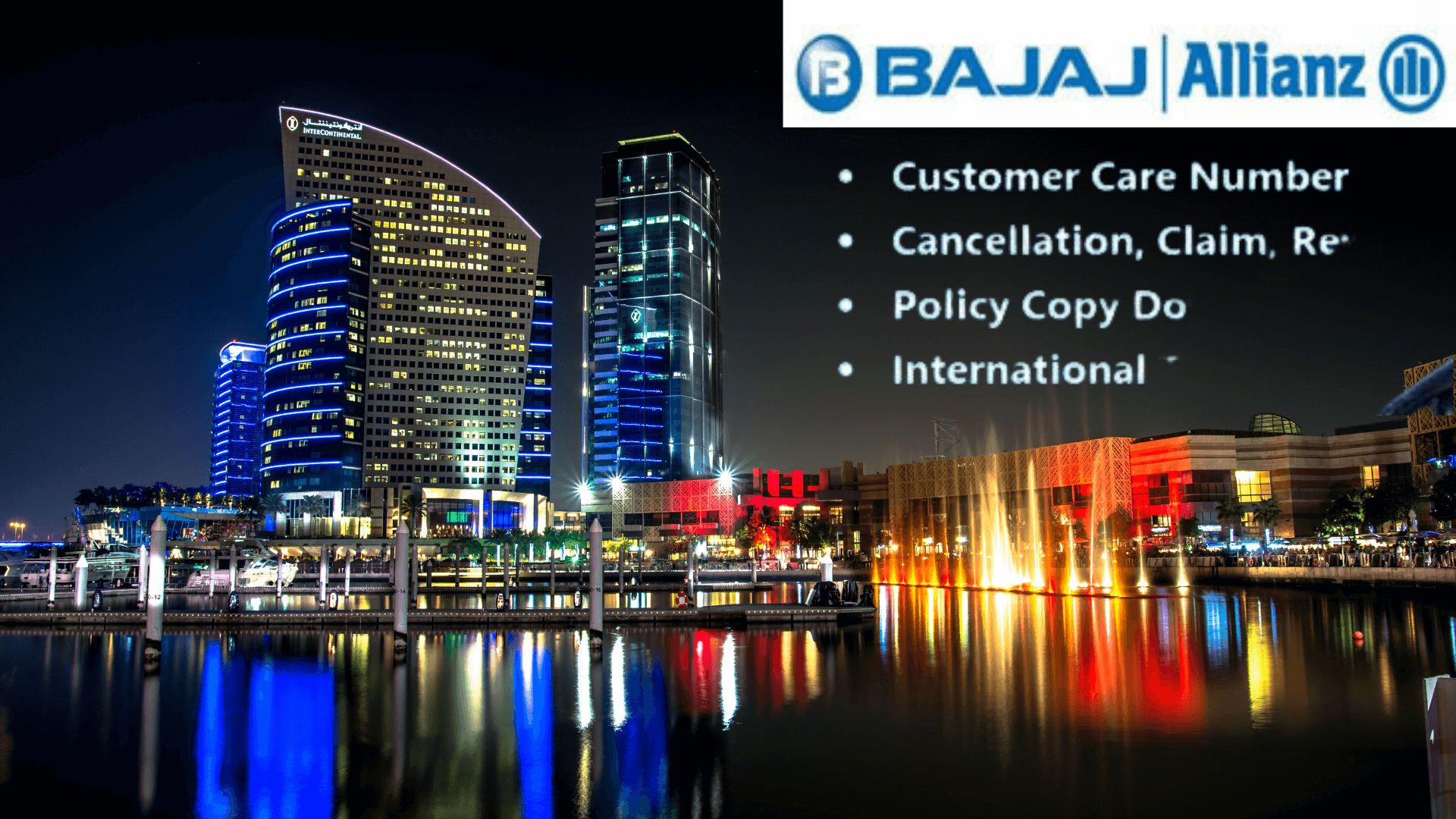 Bajaj Allianz Travel Insurance,