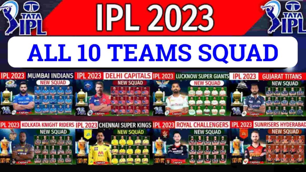 IPL 2023 Auction Date, Players list, Rules, Teams & Retained players