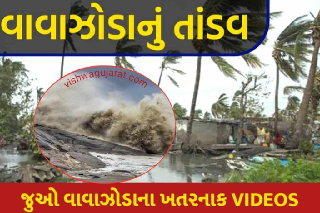 BIPORJOY VIDEO: Cyclone Ordeal In Kutch, Watch Cyclone Videos from Various Places