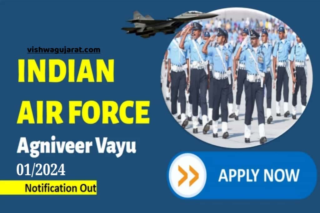 Air Force Agniveer Recruitment 2023 Out for Vayu 1/2024, Apply Online