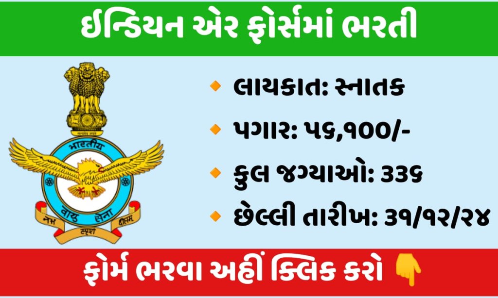 Indian Air Force Recruitment 2024
